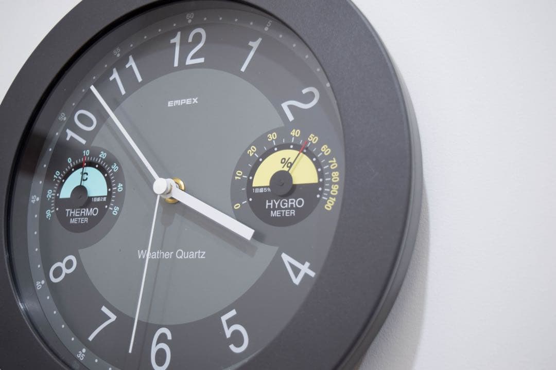 掛け時計　ポストモダン　ミッドセンチュリー　スペースエイジ　　rhythm