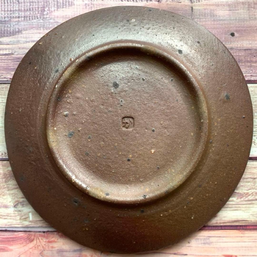 作家物　谷川勝明さん作　常滑焼　練込皿5枚