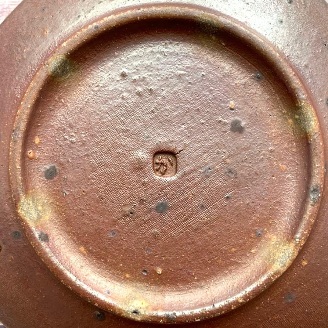 作家物　谷川勝明さん作　常滑焼　練込皿5枚