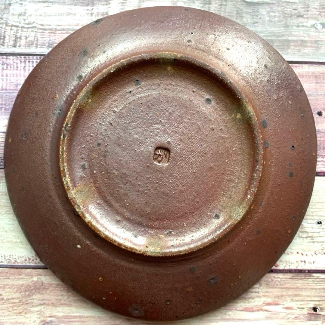 作家物　谷川勝明さん作　常滑焼　練込皿5枚