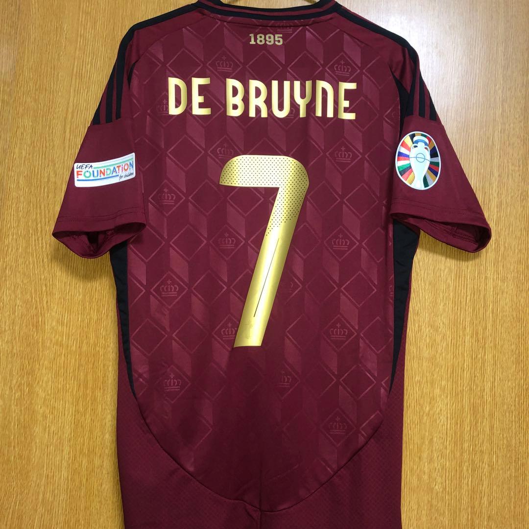 新品 未使用 タグ付き ベルギー代表 ホーム デブライネ インポートS