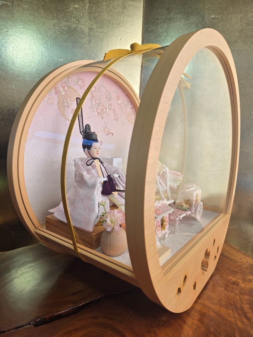 【一点限り】雛人形 ケース飾り　K63