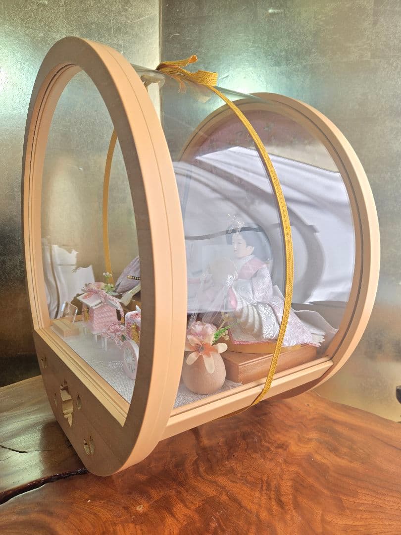 【一点限り】雛人形 ケース飾り　K63