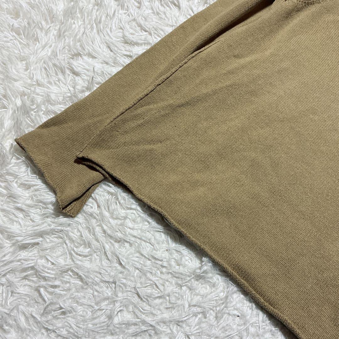 希少⭐️ワイズ 長袖ニット　編み込み　袖口フレア　変形　ヨウジヤマモト　サイズ3