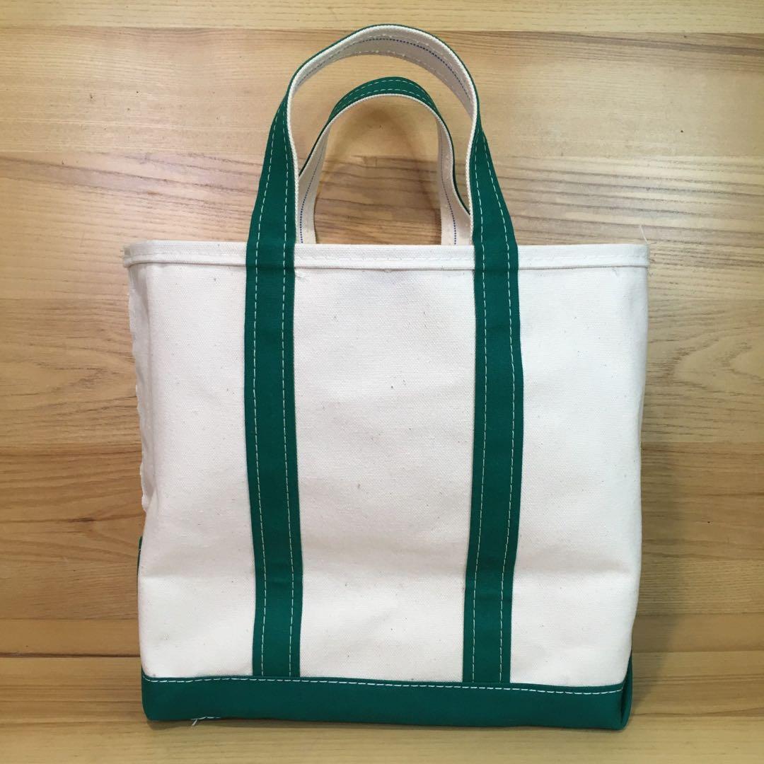 ★未使用DeadStock？80-90s 緑トリム エルエルビーントートバック