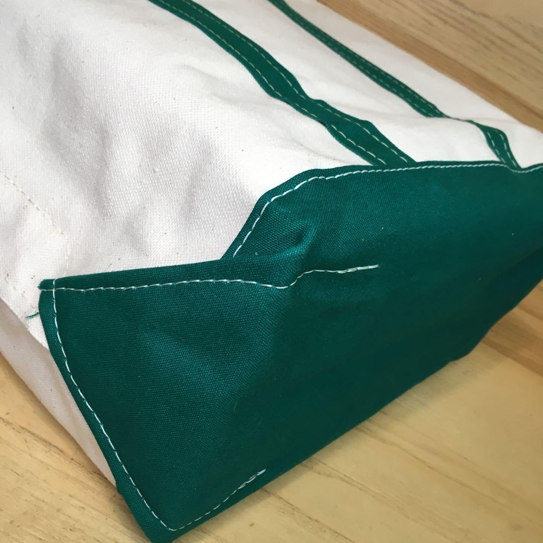 ★未使用DeadStock？80-90s 緑トリム エルエルビーントートバック