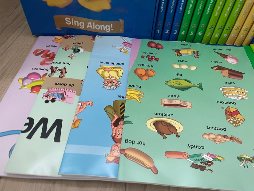 DWE ディズニー英語システム　シングアロングセット　新子役　美品　768