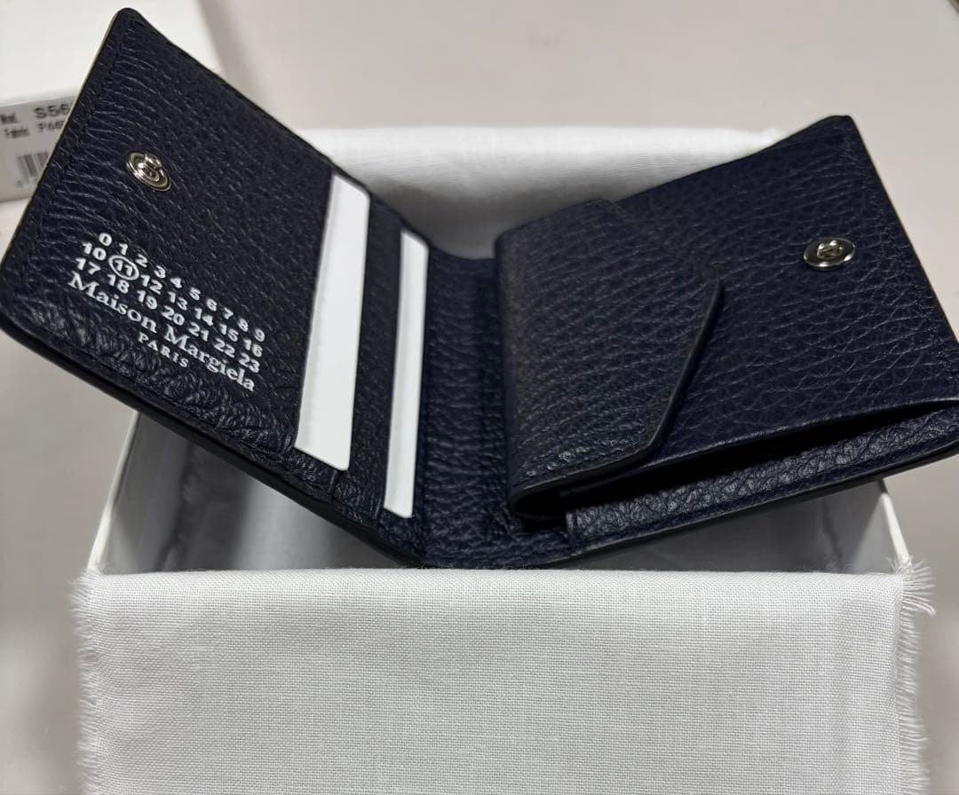 しん＊Maison Margiela 4ステッチ 二つ折りクレピュスキュル