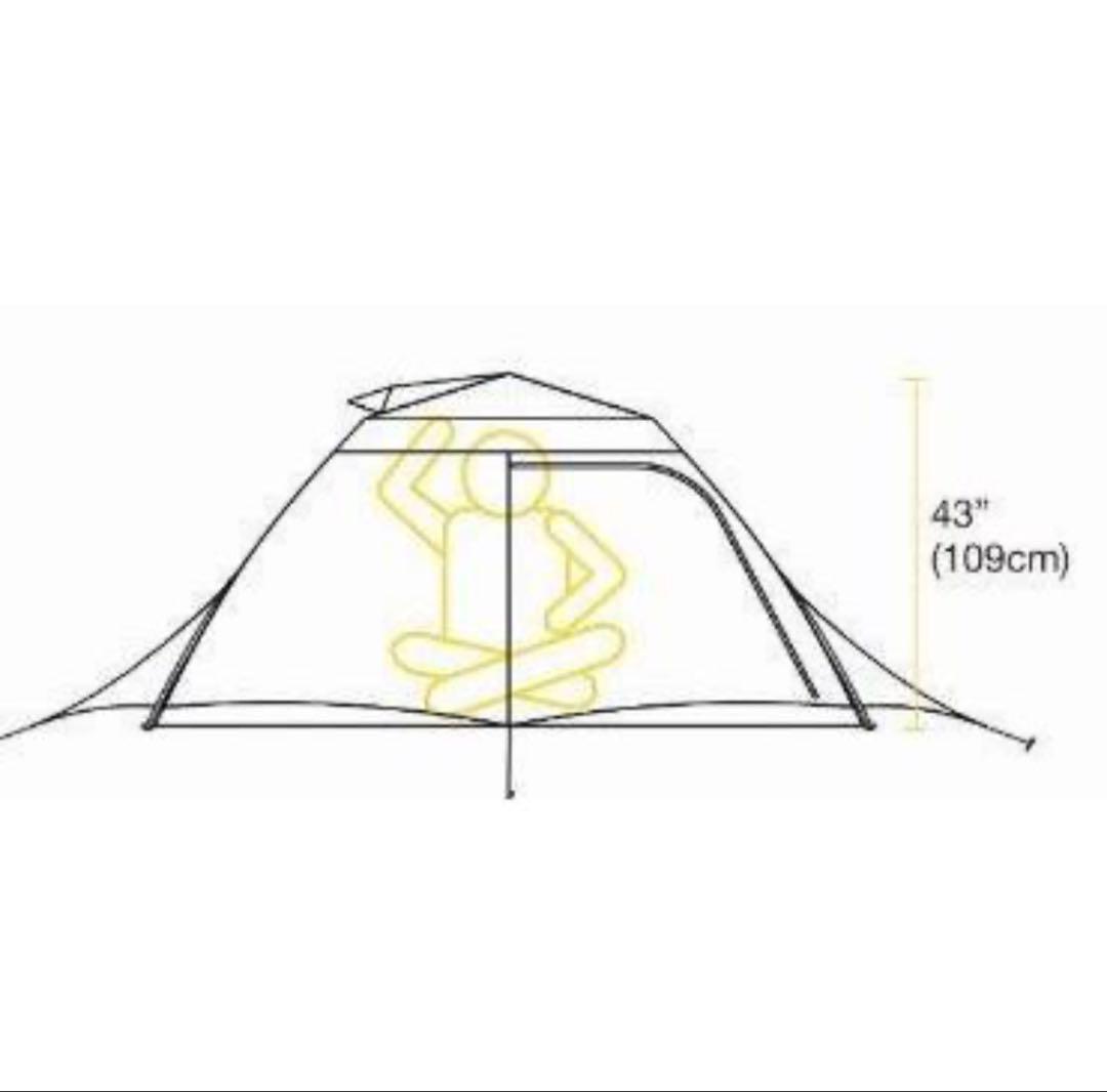 【バーゴ VARGO】NO-FLY 2PUL 軽量登山ロングトレイル T-480