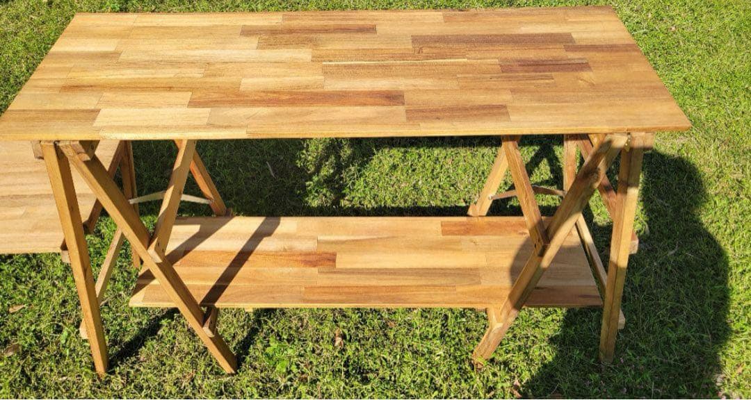 アカシアキッチンラック オプションテーブルと専用バッグ付　ビジョンピークス