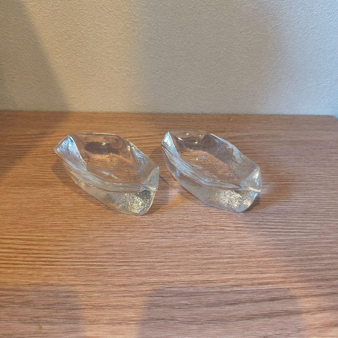 最終値下げ★西山芳浩 ガラス 小鉢　2つセット 入手困難