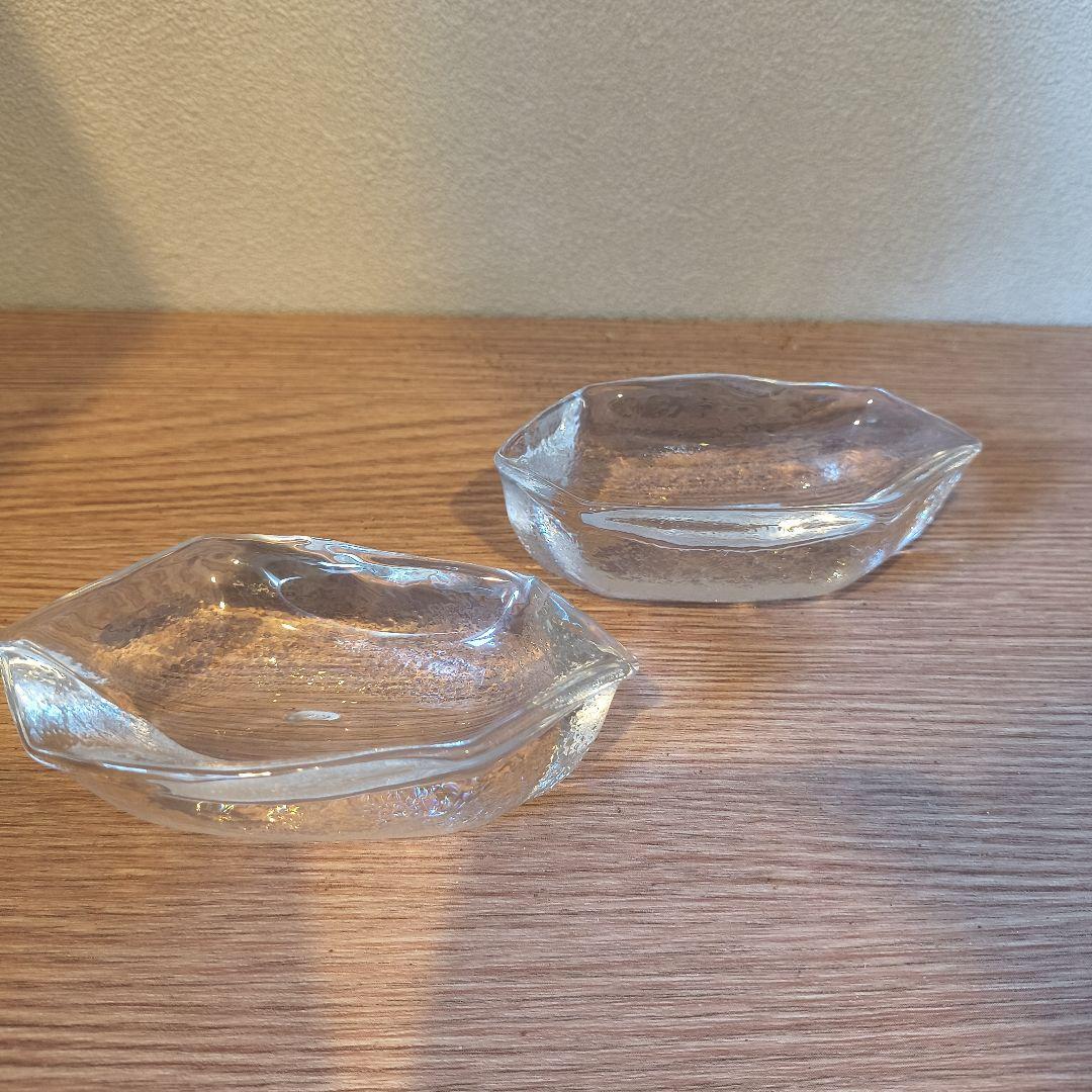 最終値下げ★西山芳浩 ガラス 小鉢　2つセット 入手困難