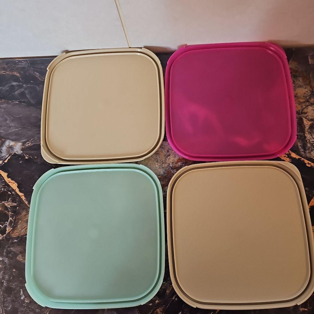 タッパーウェア四角容器7個組