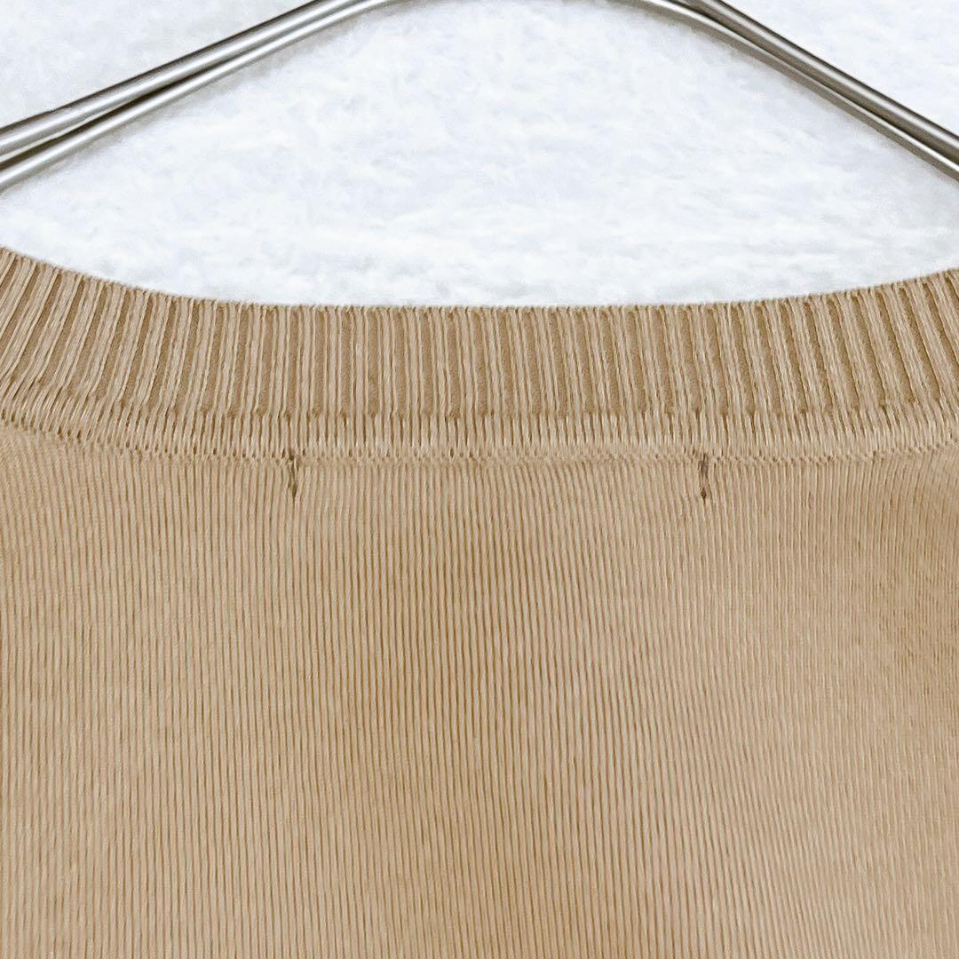 AP STUDIO ELEMENTS ロゴニットプルオーバー　ウール　ベージュ