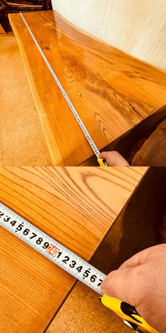 欅の一枚板ビッグサイズ ローテーブル