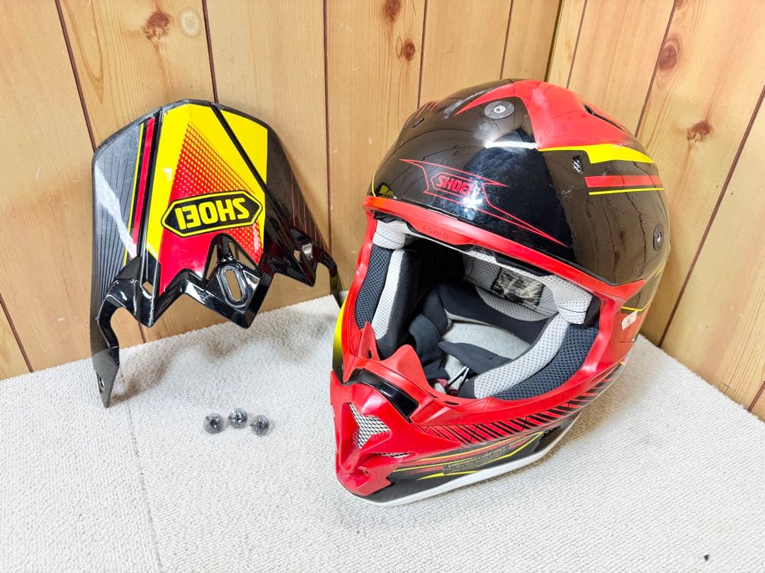 SHOEI オフロードヘルメット VFX-W Sサイズ