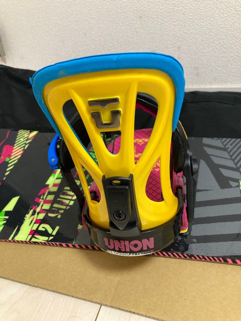 k2 スノーボード148cm ビンディングLカバー付き