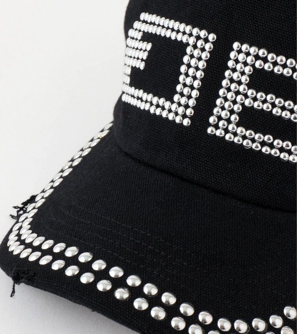 BEEDEN studs damage cap キャップ ブラック