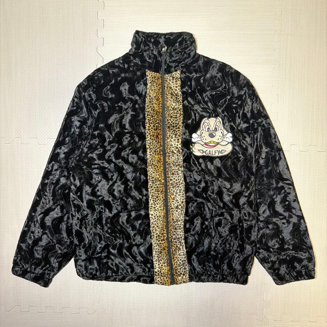 【極美品】 GALFY ガルフィー いにしえのチンピラブルゾン レオパード柄