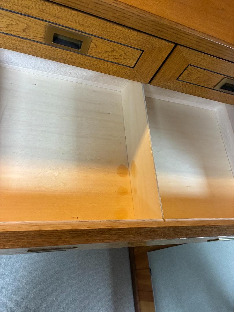 053 チェスト/箪笥 幅75cm-引出3段+扉1段 (奥行45cm)