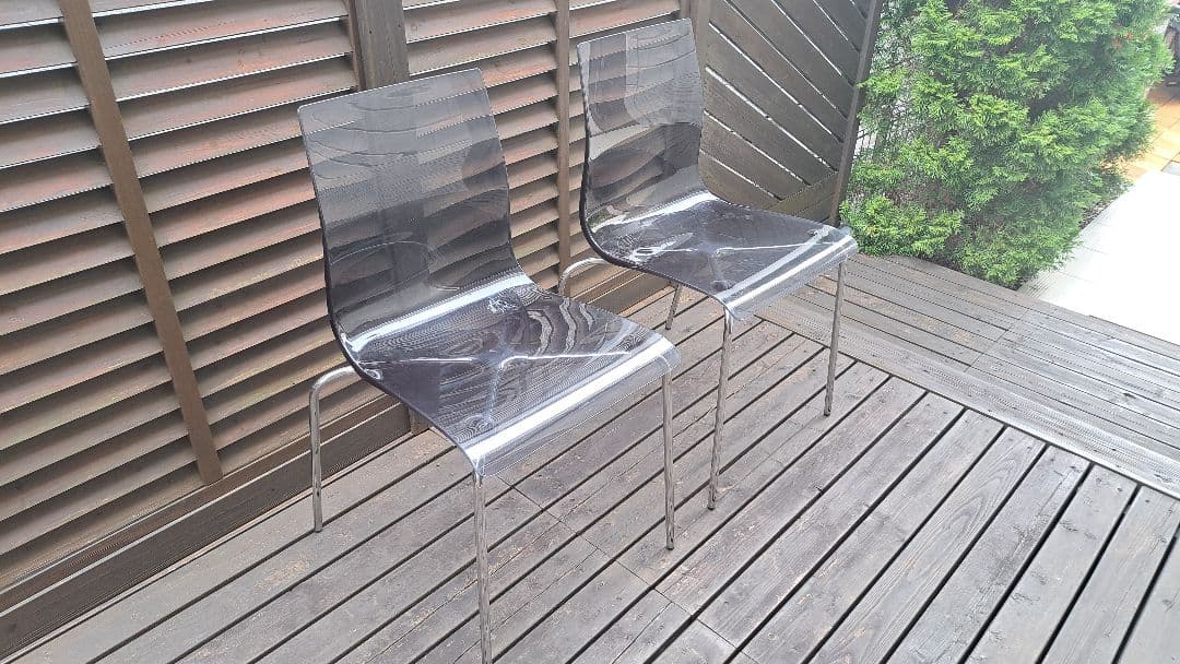 DOMITALIA　ドミタリア　スケルトンチェア　２脚セット