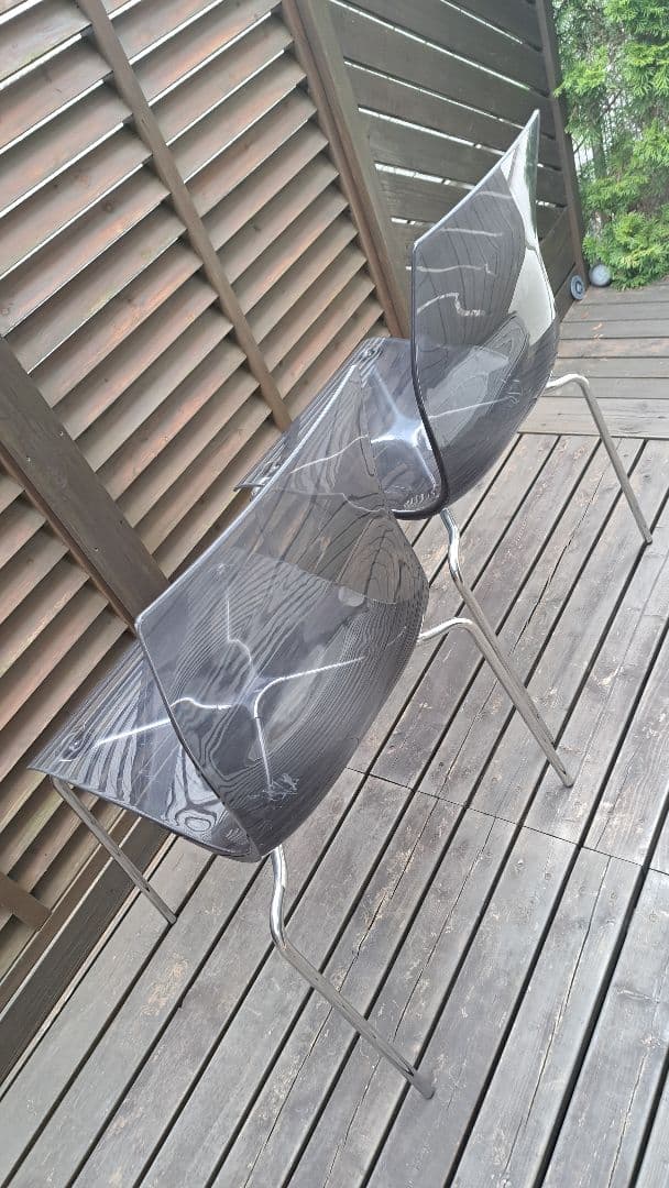 DOMITALIA　ドミタリア　スケルトンチェア　２脚セット