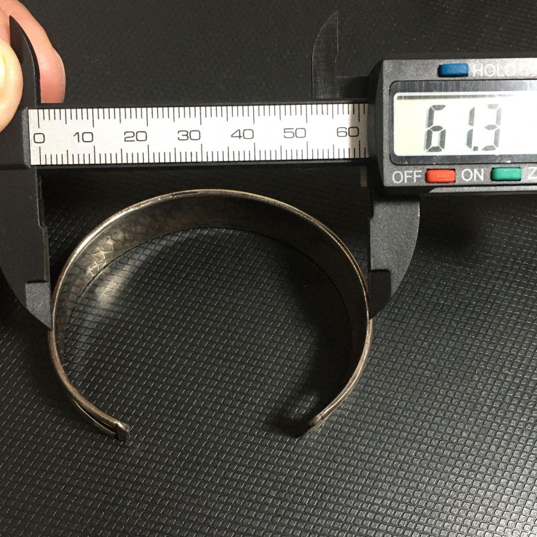 良品　トゥアレグ　シルバー　バングル　本物　ブレスレット　銀　Touareg