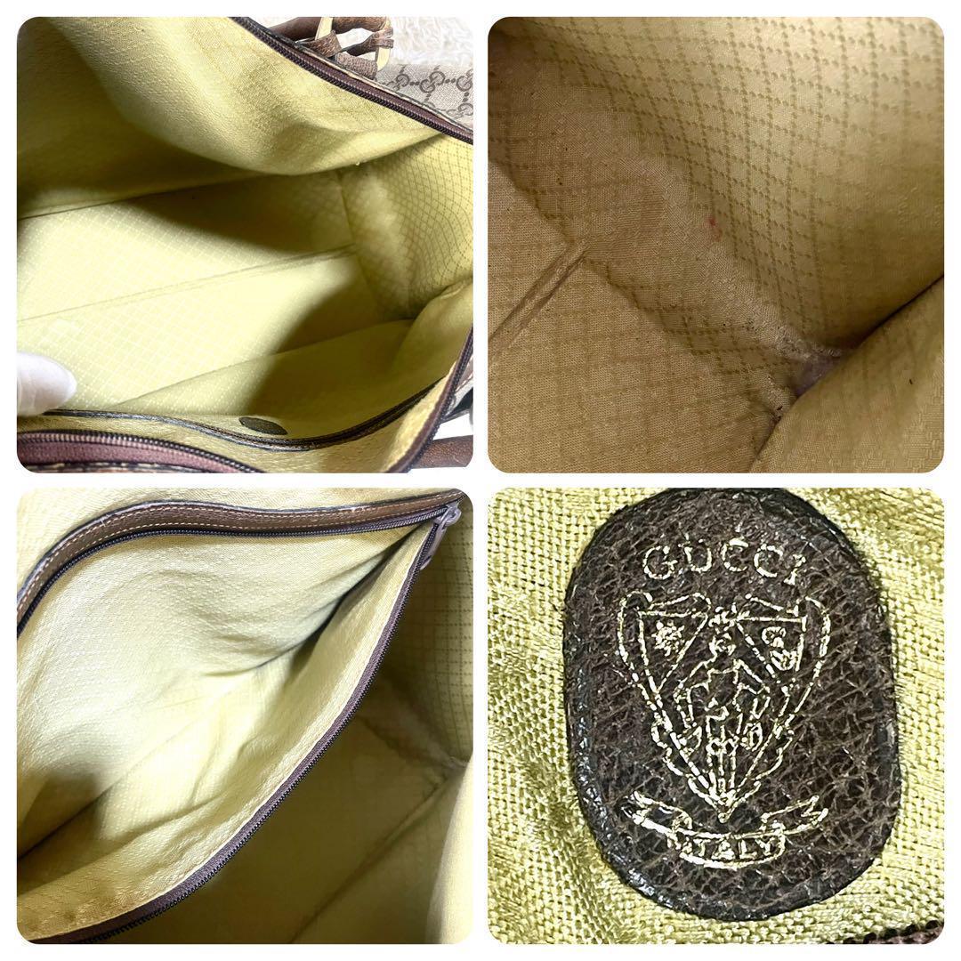 GUCCI グッチ　ボストンバッグ ハンドバッグ　シェリーライン　大容量