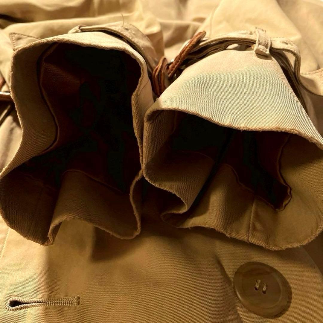 【ヴィンテージ】バーバリーズ トレンチコート ノバチェック ベルト付き ベージュ