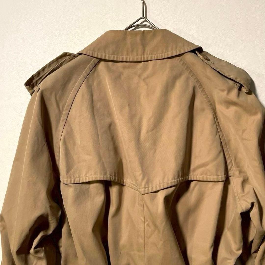 【ヴィンテージ】バーバリーズ トレンチコート ノバチェック ベルト付き ベージュ