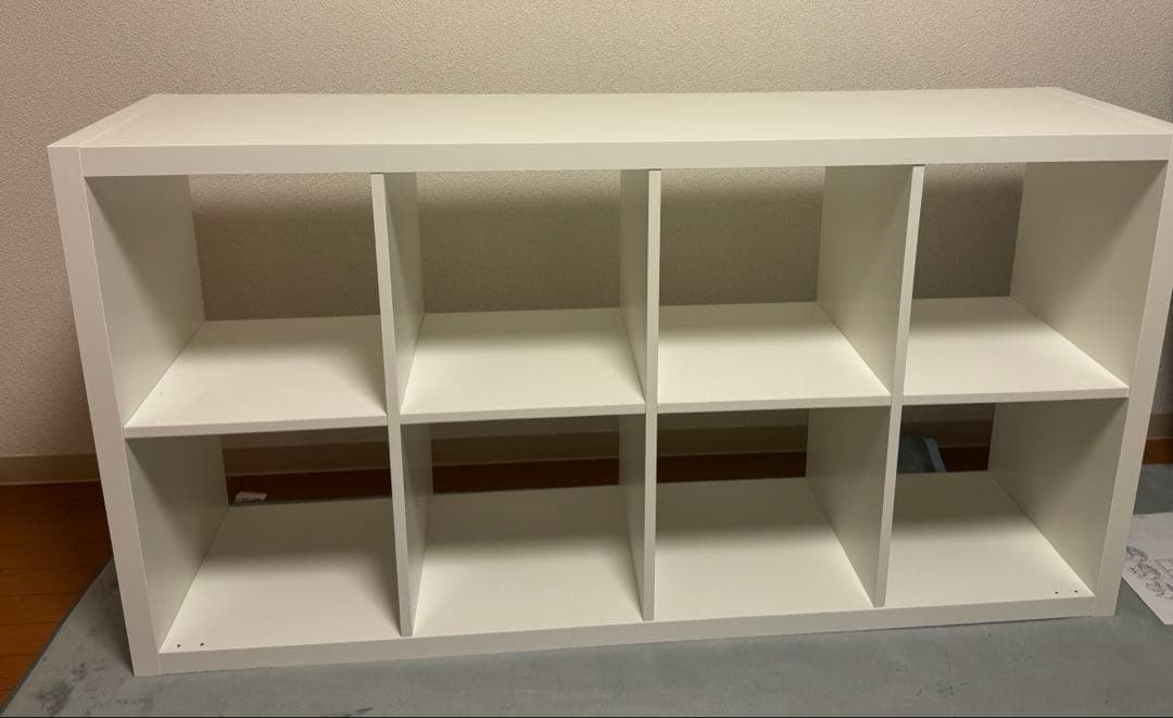 KALLAX カラックス　白　8マス　イケア　IKEA