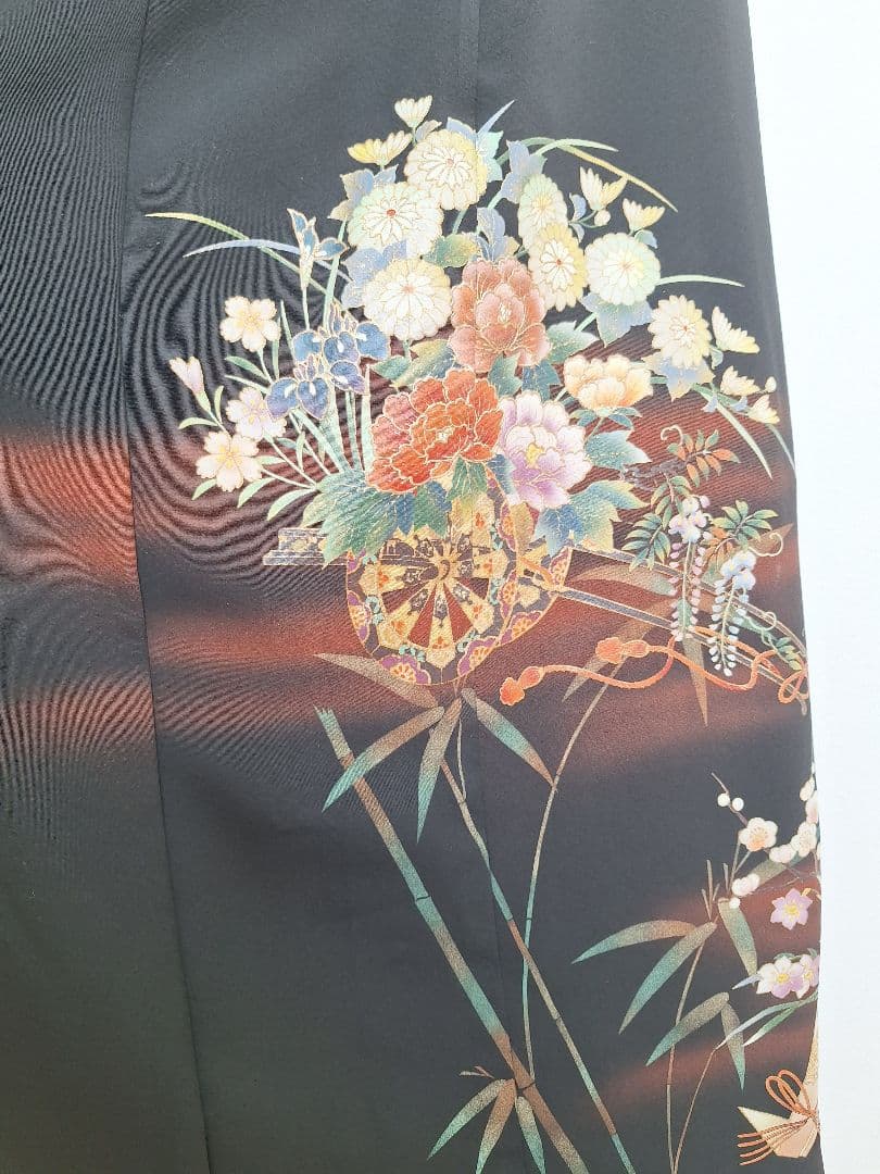 着物リメイクワンピース3610