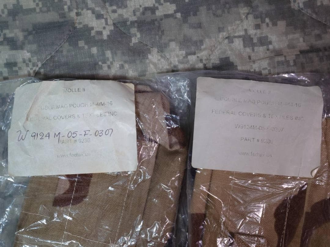 米軍 実物 3CデザートRACK ベスト ポーチセット
