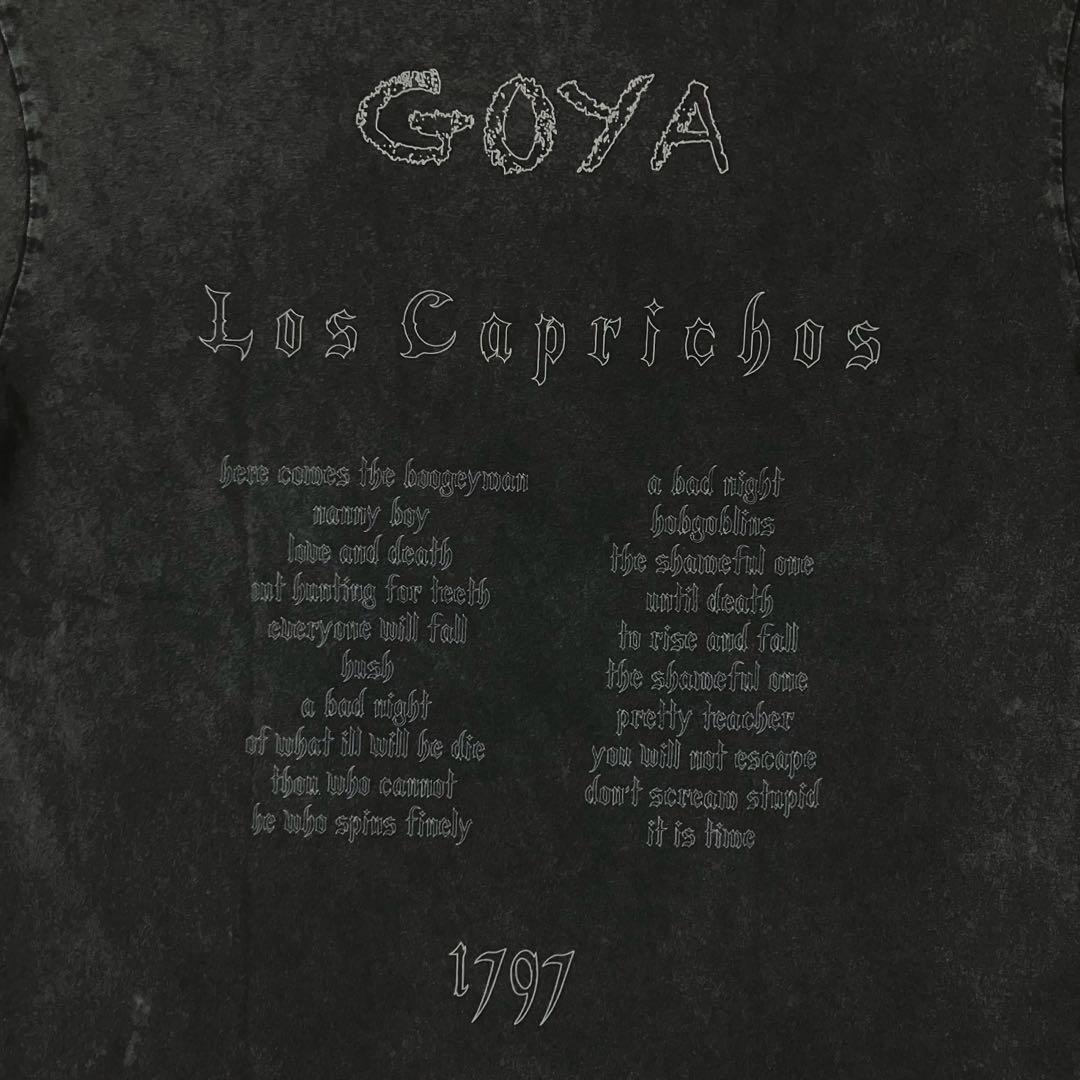 DEATHMASK Merchandise Goya Tシャツ L ブラック