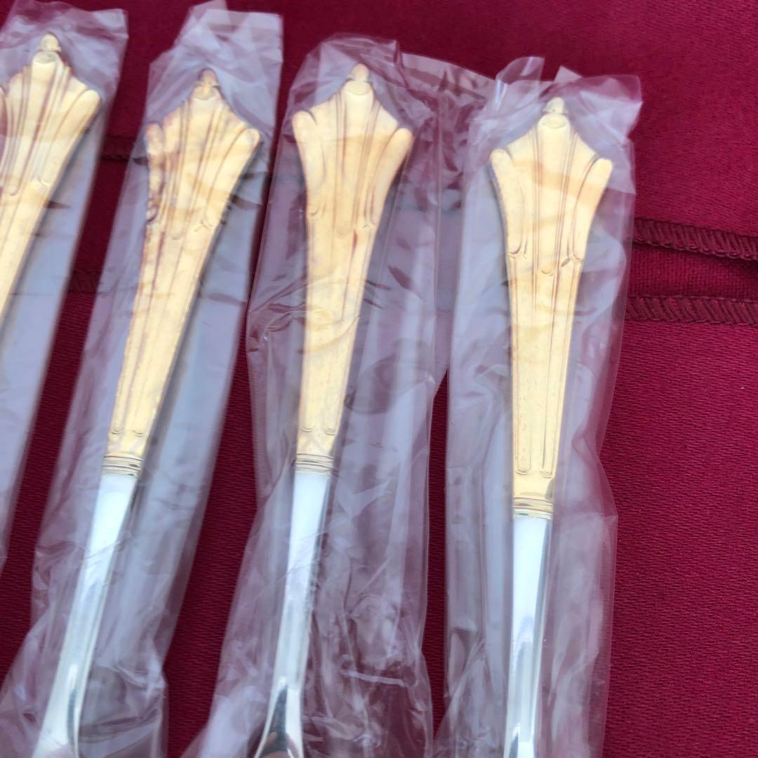 未使用　ジー＆ホルム　ナイフ＆フォーク12本　ヘリテージプレート　最高級　銀製品