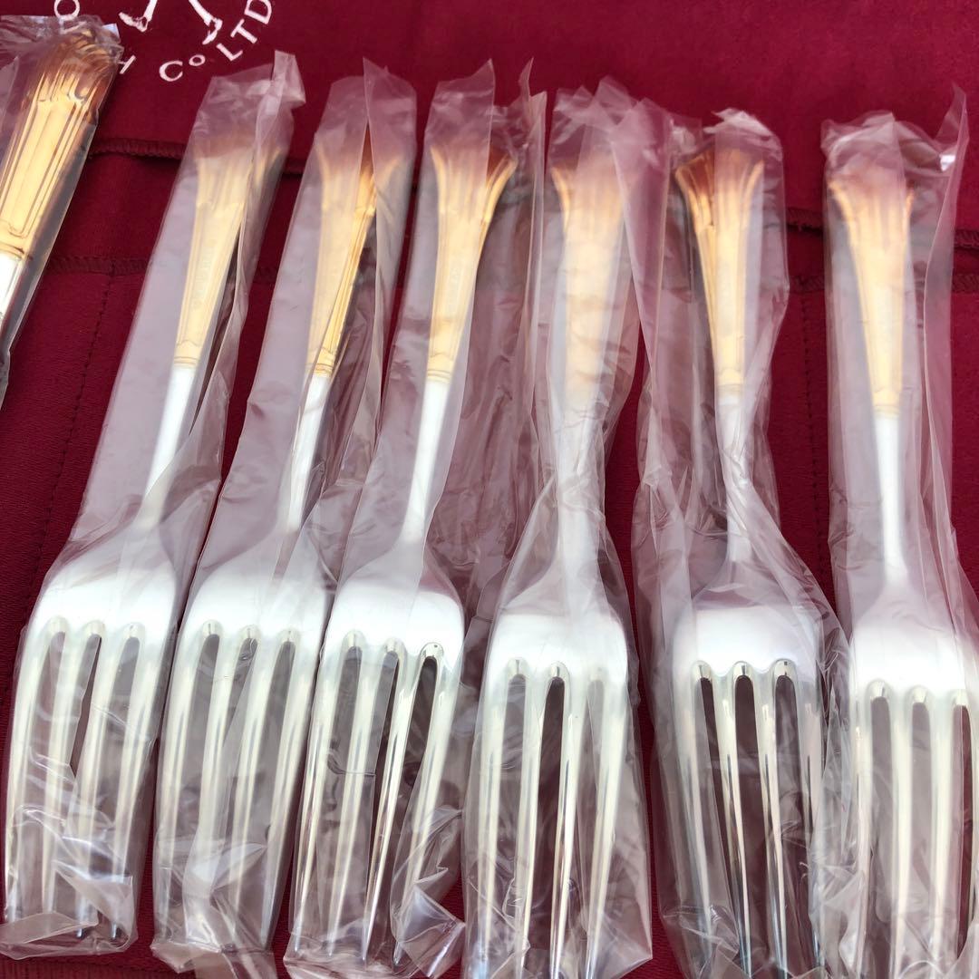 未使用　ジー＆ホルム　ナイフ＆フォーク12本　ヘリテージプレート　最高級　銀製品