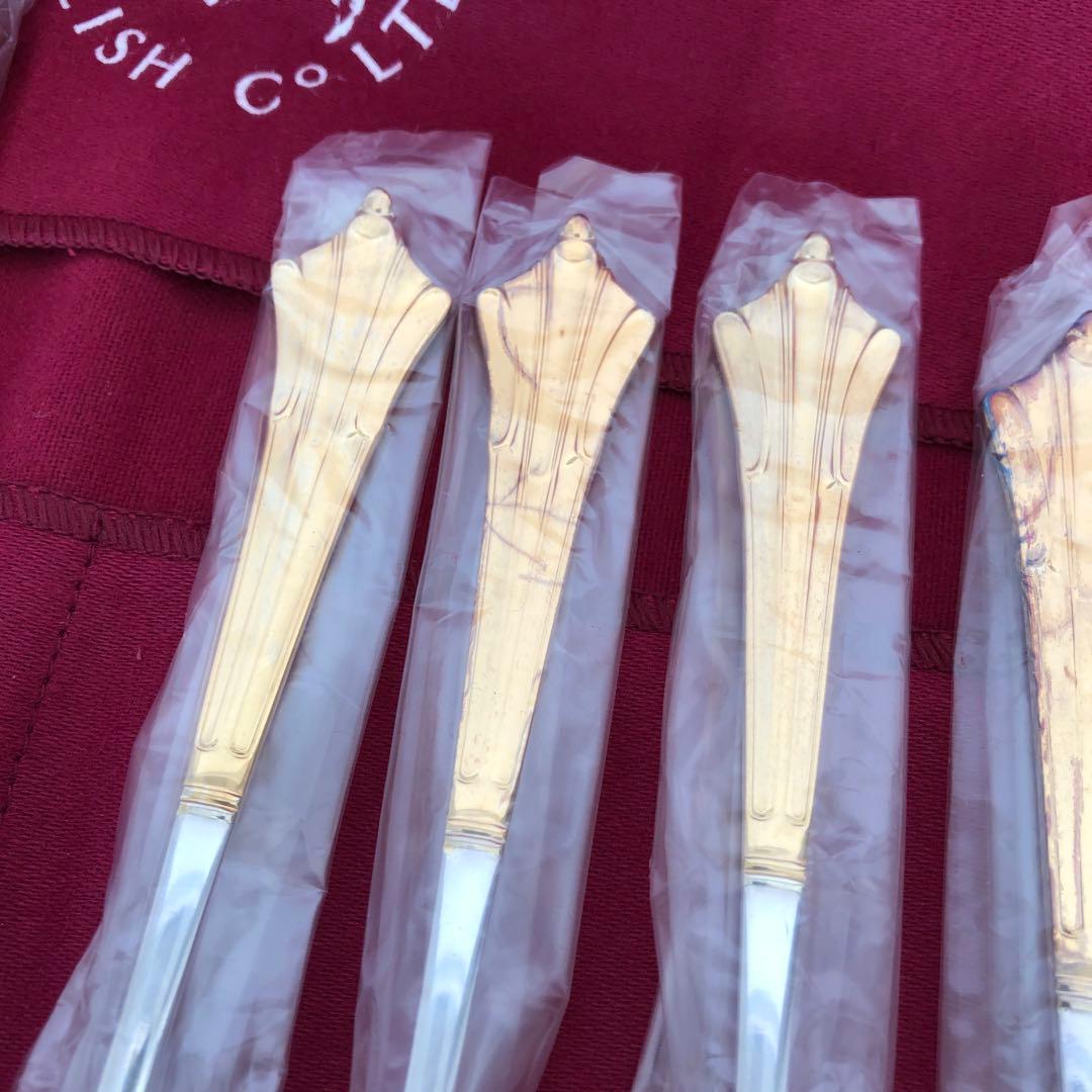 未使用　ジー＆ホルム　ナイフ＆フォーク12本　ヘリテージプレート　最高級　銀製品