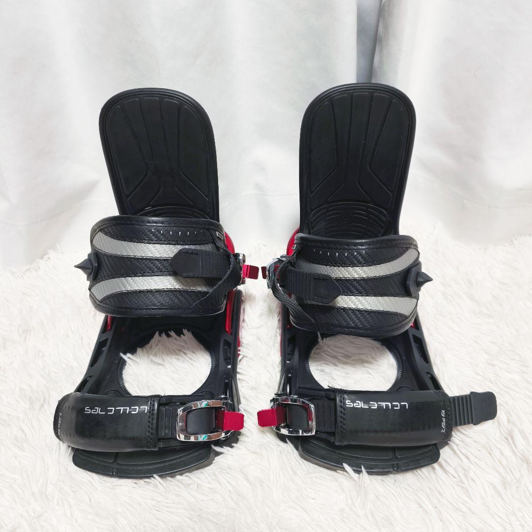 SALOMON スノーボード ビンディング ブラック/レッド