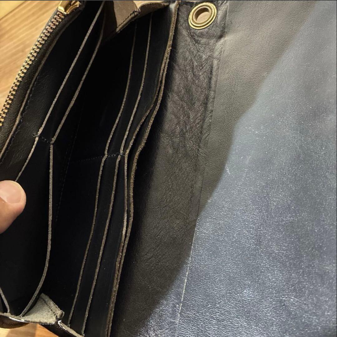 小物 THE UNION INDIGO STUDS WALLET INDIGO