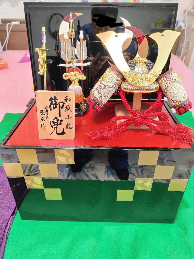 五月人形　甲冑師　辰広作