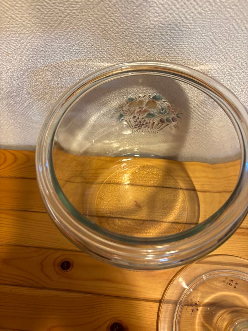 ライフショップマニー　many マニー　ガラスジャー　プロヴァンス柄