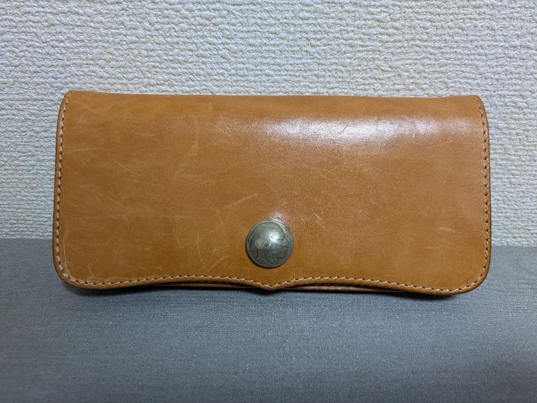 【 so-様 】90's REDMOON 長財布 ※ほぼ未使用