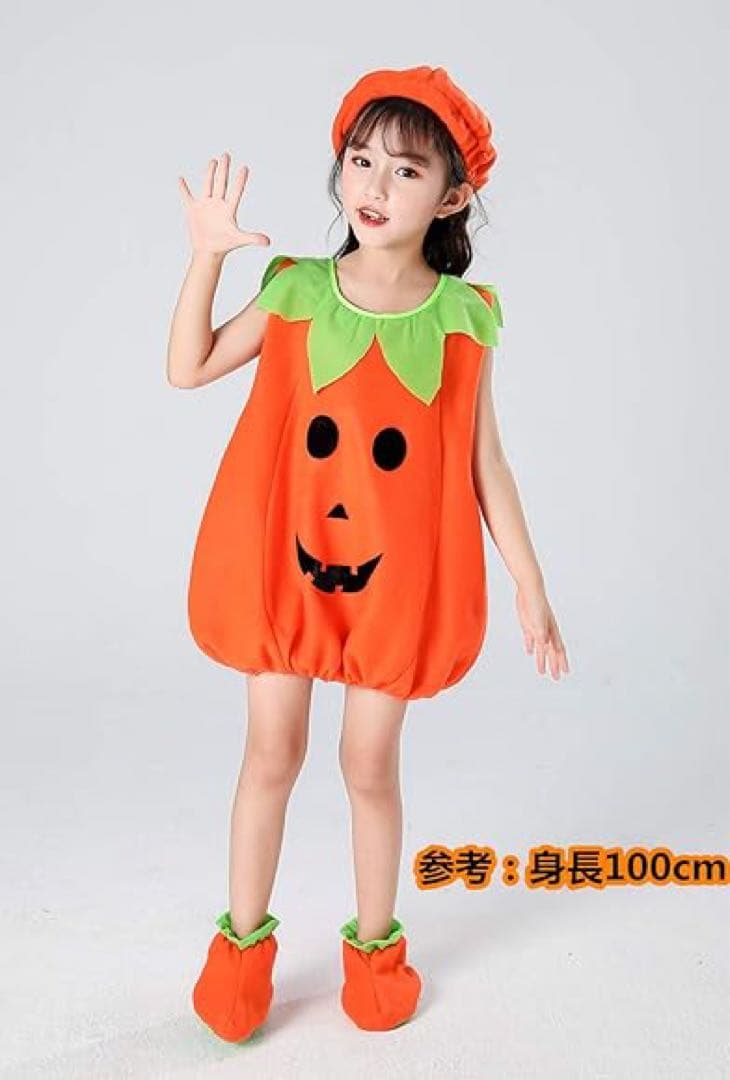 ハロウィン衣装 子供 かぼちゃ ハロウィン コスプレ ベビー