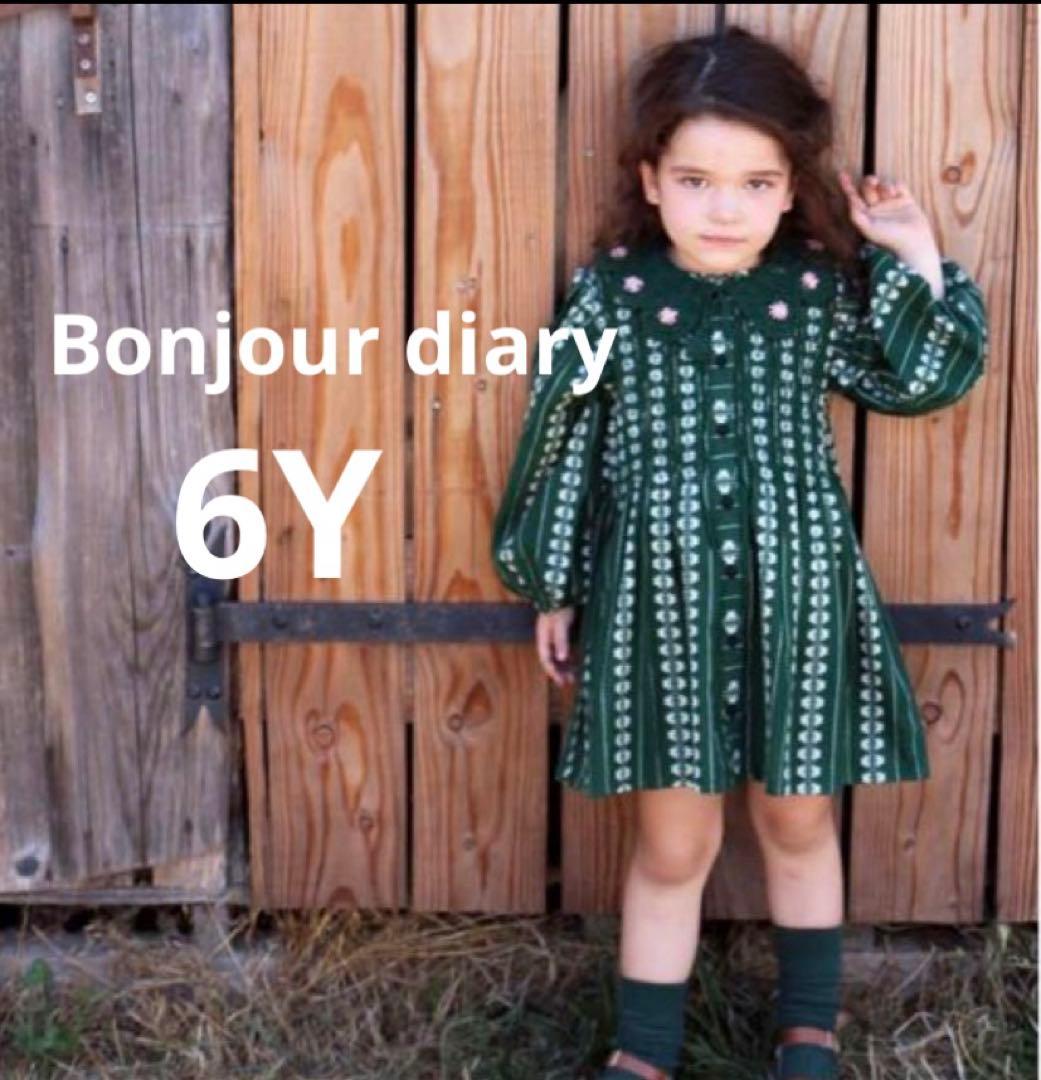 Bonjour diary/ボンジュールダイアリー チュニックブラウス 6Y