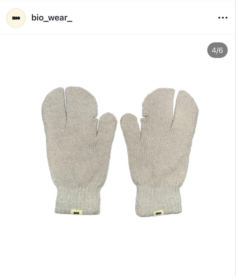 BIO wear 手袋　ポーカーズあつむ着用