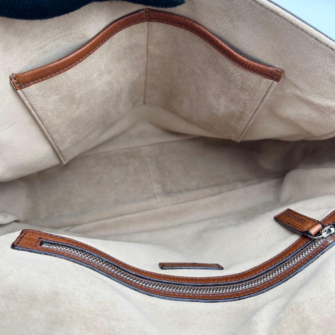 定価9.9万/美品✨ ココマイスター マットーネ ラージ ショルダーバッグ A4