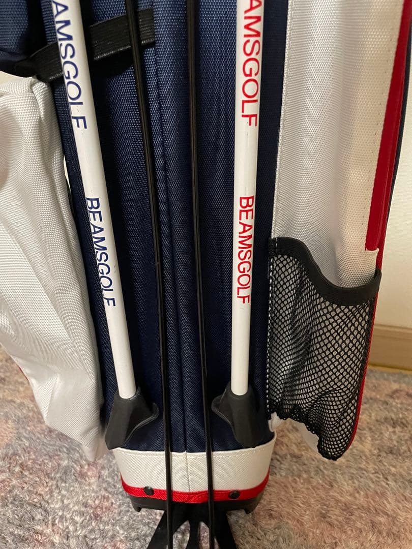 【美品】BEAMS GOLFビームスゴルフ　スタンドキャディバッグキャディバック