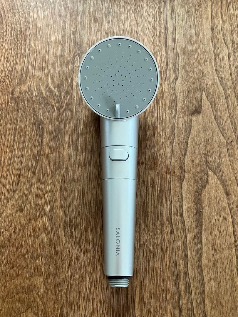 SALONAファインバブルシャワーヘッドセット　シルバー
