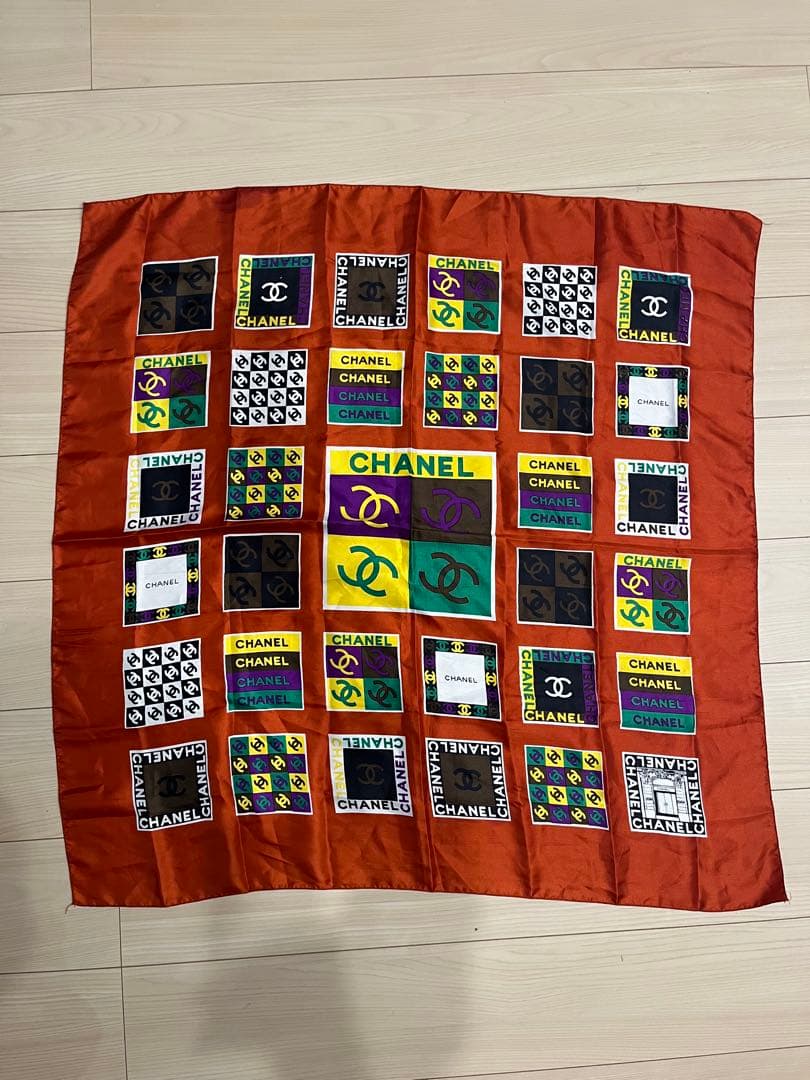 ⭐︎11月末まで値下⭐︎【CHANEL】希少／スカーフ／ヴィンテージ