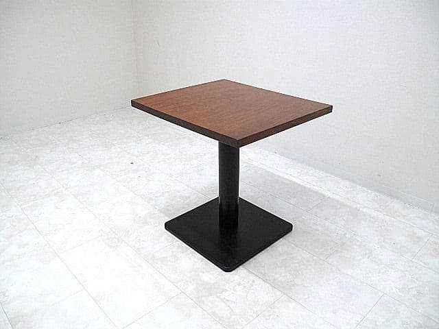 アフリカンローズウッド無垢材カフェテーブル 　1枚板サイドテーブル ブビンガ